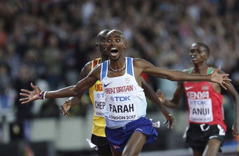 Conheça a história de Mo Farah – 14 ouros nos 5.000 e 10.000 metros
